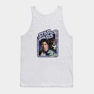 The Scoundrel (black starfield, original border) Tank Top